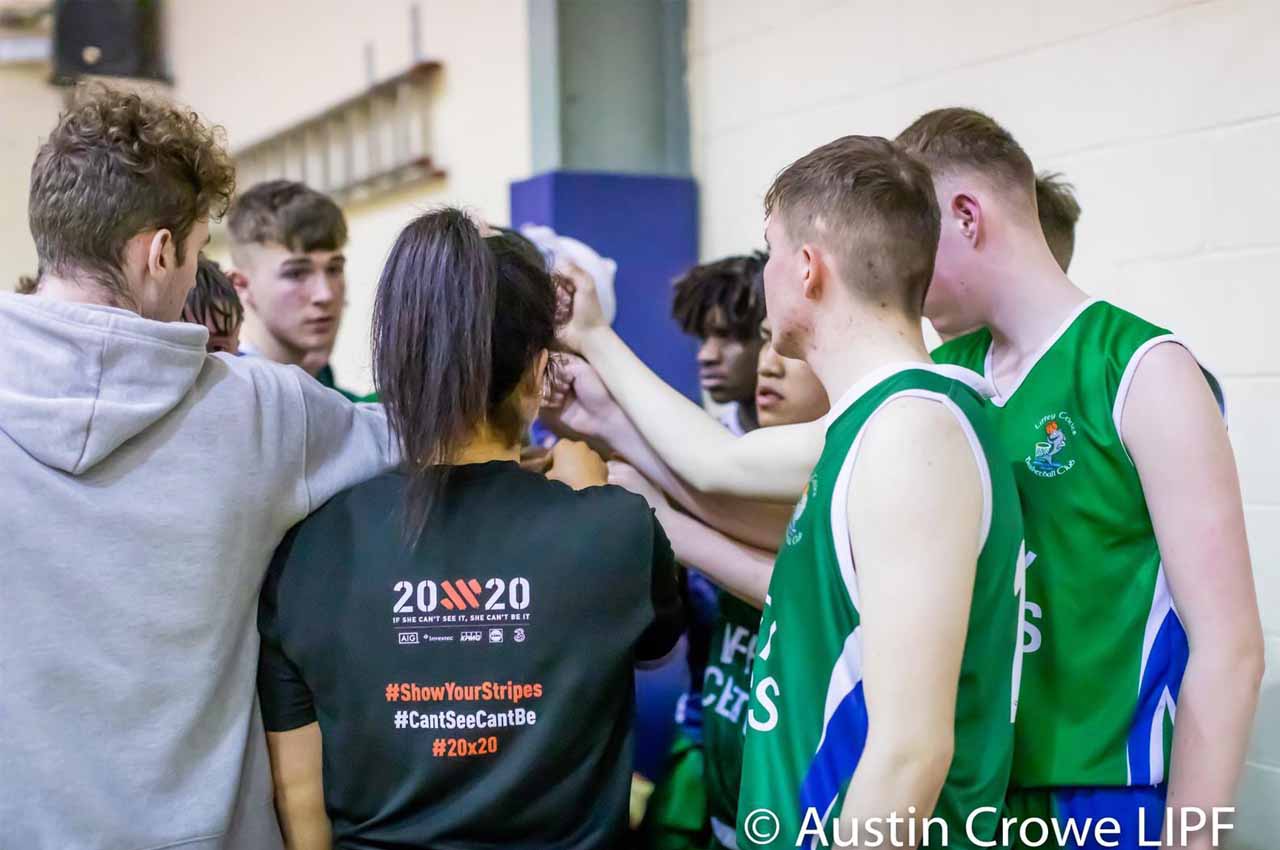 erin bracken with team